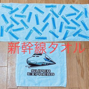 フェリシモ パワージェネレーション スーパーエクスプレス 新幹線タオルセット