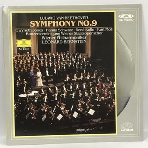 8 クラシック LD Beethoven (ベートーヴェン) Symphony No.9 Wiener Philharmoniker: Bernstein Dg ドイツ・グラモフォン レーザーディスク