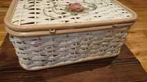 手編み 良品 籠 茶道具 収納_画像3