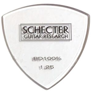 ★SCHECTER SPD-EZ10CL トライアングル 1.25mm 100%土還る バイオディグレーダブル ギター ピック 10枚セット★新品/メール便