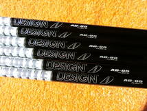 中古美品：Graphite Design（グラファイト デザイン）TOUR AD-95 Flex:X アイアンシャフト 5-P ６本組_画像2