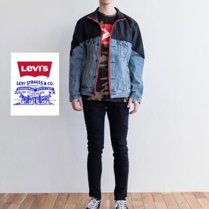 【Levi'sリーバイス/切替えデニムジャケット】