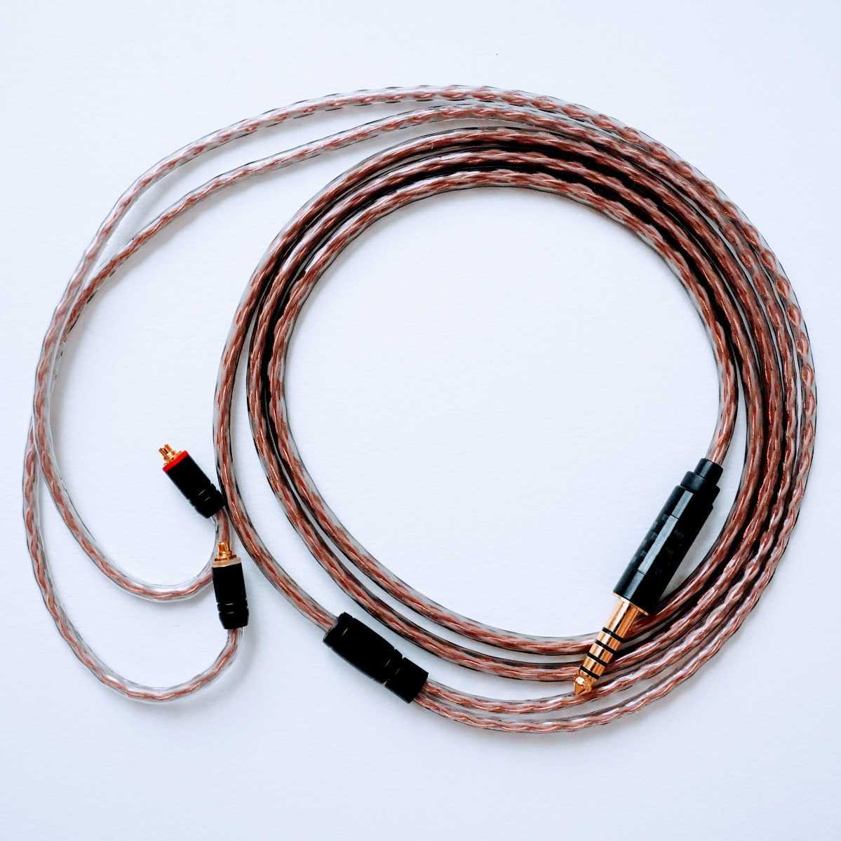 超希少】16コア IER-Z1R M7 M9 /4.4mm バランスケーブル リケーブル ...