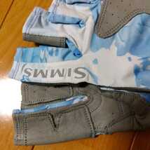 SIMMS シムス　SolarFlex Guide Glove ソーラーフレックス　ガイド　グローブ　Cloud Camo Blue クラウドカモブルー XL_画像6