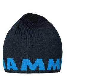 MAMMUT LOGO BEANIE マムート　ロゴ　ビーニー　OS Marine Ice　リバーシブル