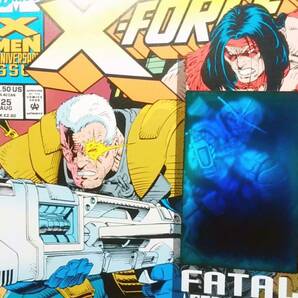 American comics /アメコミ X-MEN X-FORCE /X-メン・X-フォース Vol.1 No.25 August,1993. MARVEL COMIC BOOK /マーベル・コミックスの画像2