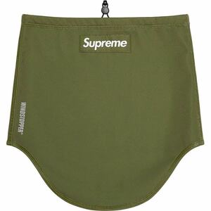 【新品未使用】 22AW 23 新作 新品 Supreme シュプリーム WINDSTOPPER NECK GAITER ネックゲイター 小物 OLIVE オリーブ色 即決早い者勝ち