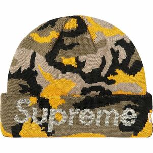 【新品未使用】 22AW 23 新作 新品 Supreme シュプリーム NEWERA SPLIT BEANIE ビーニー ニット帽 帽子 ぼうし BROWN ブラウン 茶色 即決