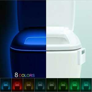 新品　トイレ　ライト　8色　便座 センサー　ライト　カラー　光　8