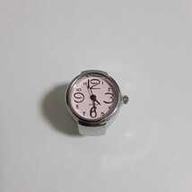 新品　未使用　指輪　時計　シンプル　9色対応　ピンク　9_画像7