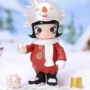 フィギュア　Snowy Molly　INSTINCTOY EROSION MOLLY COSTUME シリーズ　ポップマート　POPMART　マスコット　人形　雪遊び