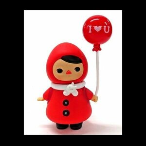 フィギュア　Red Hood　PUCKY バルーンベイビー シリーズ　ポップマート　POPMART　マスコット　人形　風船　プッキー　バルーン