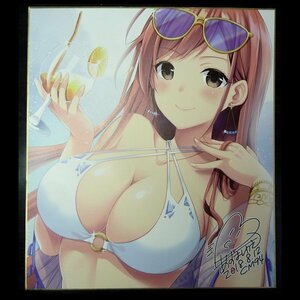 色紙　有栖川夏葉　アイドルマスター　あずまゆき　C94　いもむや本舗　-Singleton　シャイニーカラーズ