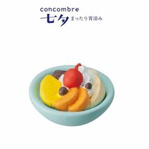 【ゴールドクーポン対応】　コンコンブル　送料120円　あんみつ　七夕　まったり宵涼み　デコレ　DECOLE　concombre　ミニチュア_画像1