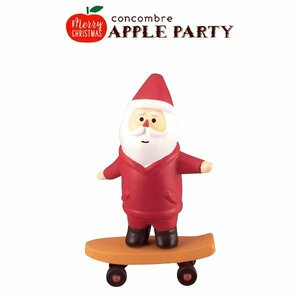 コンコンブル　スケボーサンタ　APPLE PARTY　デコレ　DECOLE　concombre　MERRY CHRISTMAS　メリー クリスマス　サンタ　サンタクロース