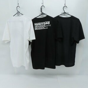 ☆【未使用】千葉ロッテマリーンズ 佐々木朗希投手 完全試合記念 プリント Tシャツ 3点セット /060の画像2