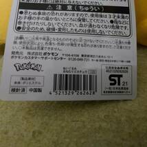 ぬいぐるみ/おすわりピカチュウ/おねむりピカチュウ/ポケモン/2点セット/2018/タグ付き/美品/良品/中古品/_画像4