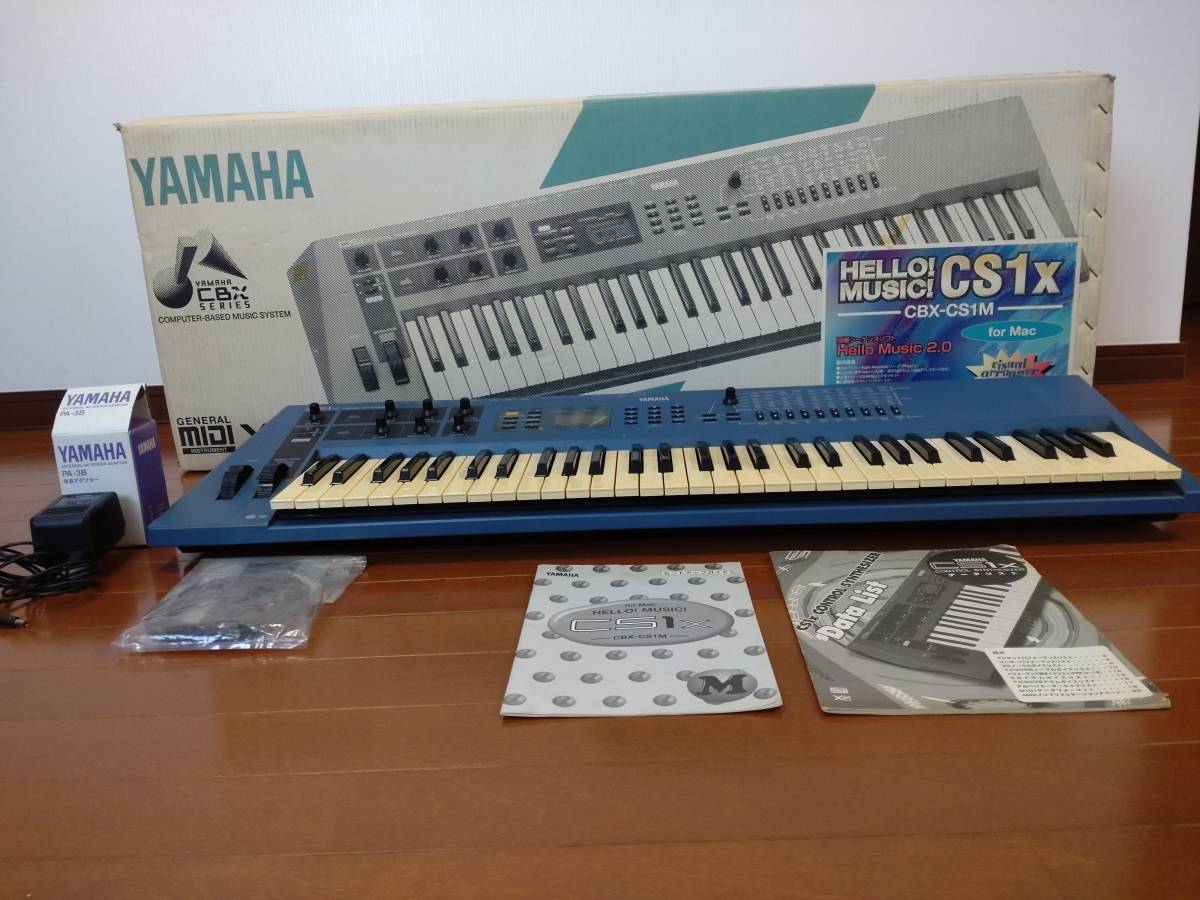 YAMAHA CS01 ヤマハ アナログシンセサイザー 元箱あり【音出し動作確認