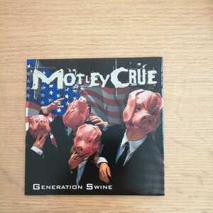 MOTLEY CRUE / GENERATION SWINE ジェネレーションスワイン／モトリークルー 国内盤 特製フォトブック・クリアケース付 