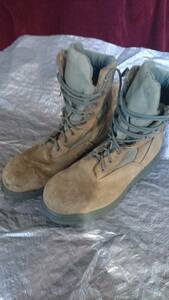  the US armed forces discharge BELLEVILLE desert combat boots 13 R bell Bill // airsoft military K