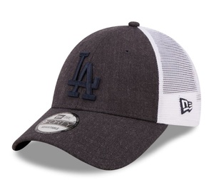 LA ドジャース MLB ★ New Era メッシュ キャップ 黒 B