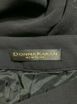 A-239 DONNA KARAN ダナキャラン　テーパードパンツ スラックスパンツ レディース　ブラック　スーツパンツ_画像3