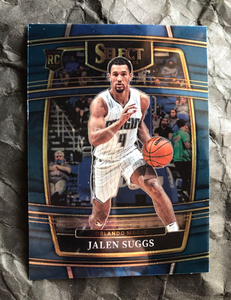 ルーキーカード ジェイレン・サッグス Jalen Suggs 2021-22 Panini Select basketball RC #27 トレーディングカード　