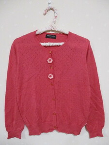 * Pom Ponette * pretty cardigan *L* pink 30104