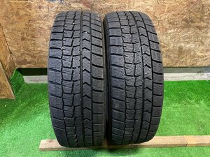 185/60R15 DUNLOP WINTERMAXX WM02 バリ山 スタッドレスタイヤ 2本セット