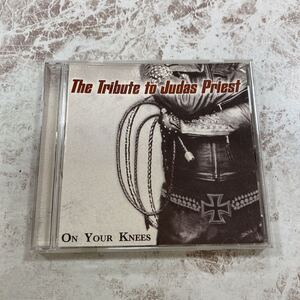 中古　デッドストック　倉庫保管品　CD 輸入盤　ジューダスプリースト　The Tribute to Judas Priest ON YOUR KNEES CD1075