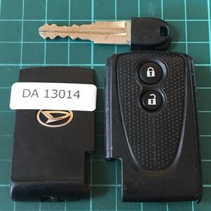 DA 13014 ダイハツ 点灯なし 黒 純正 キーレス リモコン ムーヴ LA100S タント L375S ココア コンテ エグゼ等2ボタン