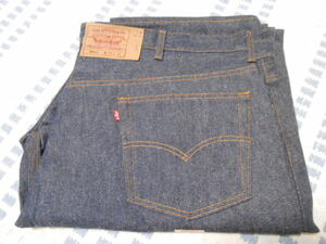  dead!USA made! Levi's 501XX regular rigid W50*L38 new goods American made English character valuable America made original banner 