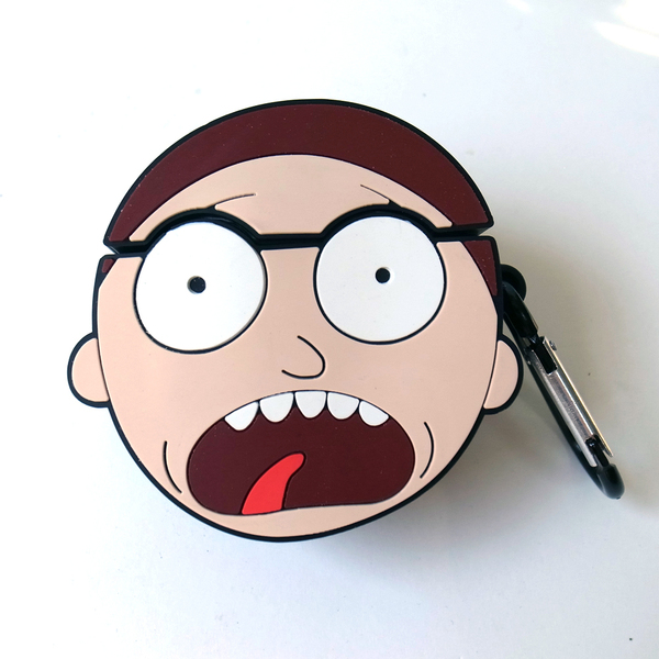 リック・アンド・モーティ AirPodsケース カラビナ付き モーティ スミス Rick and Morty