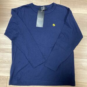 polo ロンT ネイビー　130-140 長袖Tシャツ