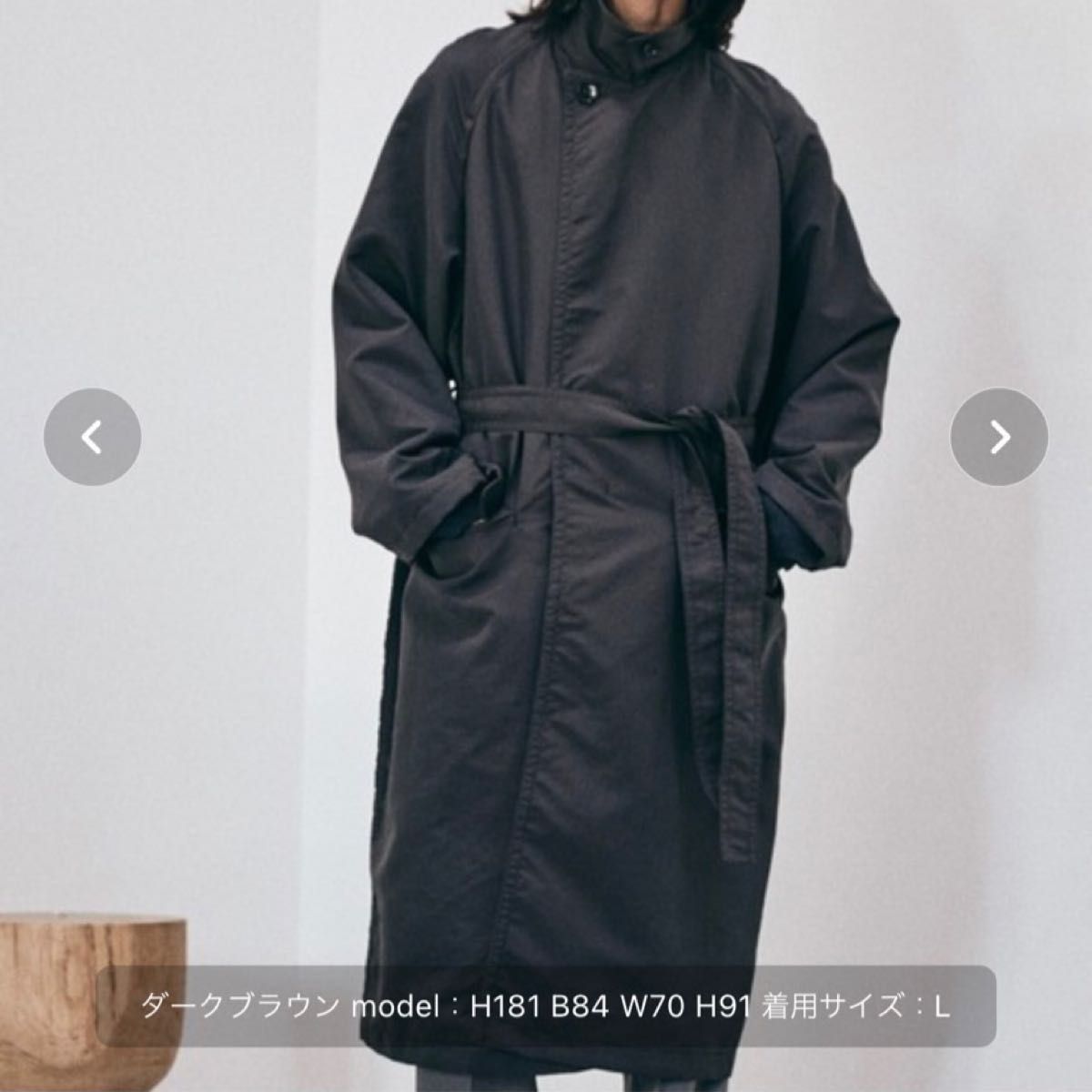 blurhms WOOL SURGE MOTORCYCLE COAT 21aw メンズファッション コート ...
