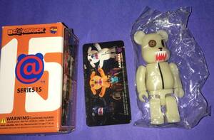 BE@RBRICK シリーズ15 シークレット ANIMAL裏 バスターくん グロー 蓄光 メディコムトイ ベアブリック SERIES MEDICOMTOY 2005 the pillows