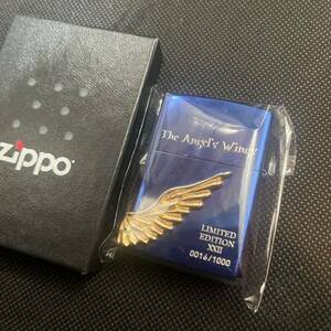 ZIPPO 限定 1000個生産 エンジェルウィング ジッポ ラピスブルー