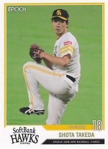 EPOCH 2018 NPB プロ野球カード 武田翔太 5 レギュラーカード