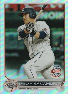 TOPPS 2022 NPB CHROME 中村剛也 169 Refractor