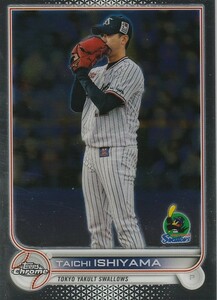 TOPPS 2022 NPB CHROME 石山泰稚 204 レギュラーカード