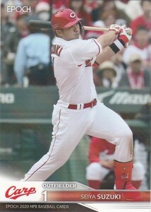 EPOCH 2020 NPB 鈴木誠也 351 レギュラーパラレル