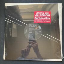 12inch BARBARA ROY / GOTTA SEE YOU TONIGHT_画像1