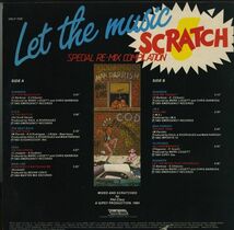 USオリジナルLP！V.A. / Let The Music Scratch 84年【Emergency EMLP 7506】ディスコ・ラップ エレクトロ・ファンク コンピレーション_画像3