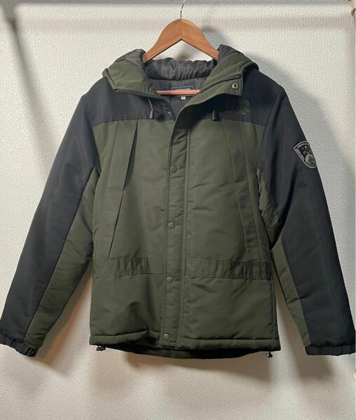 【新品・未使用】クリフメイヤー マウンテンパーカー 中綿ジャケット 緑×黒