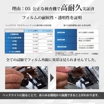 車種専用カット済保護フィルム　 スバル インプレッサ G4 【GJ2型/GJ3型】年式H23.12-H26.10 ヘッドライト【透明/スモーク/カラー】_画像7