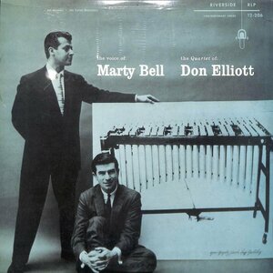 248443 MARTY BELL, DON ELLIOTT / The Voice Of Marty Bell The Quartet Of Don Elliott(LP)
