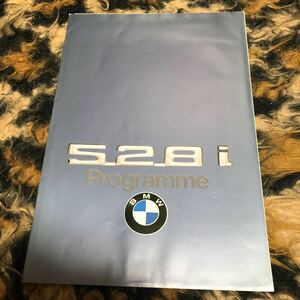 BMW528iA catalog period thing see opening 
