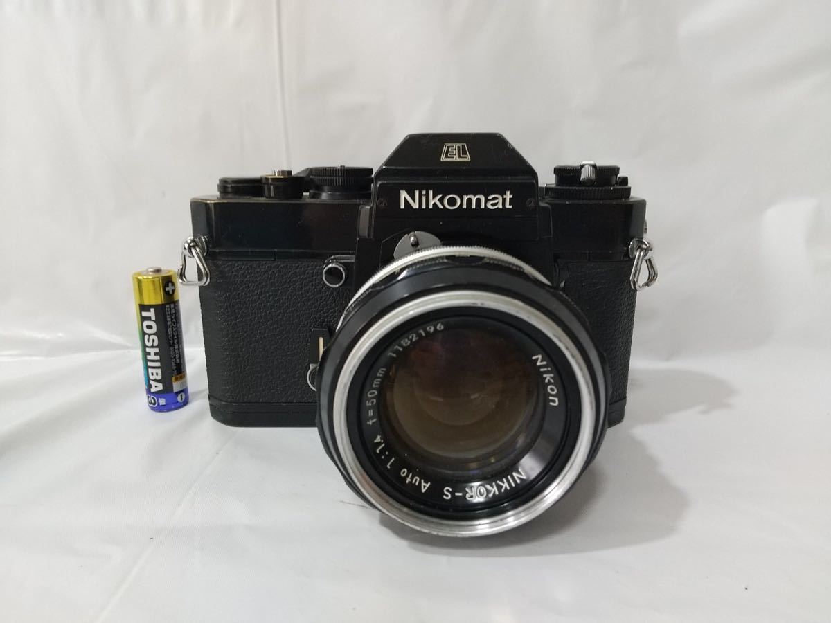 1722 ニコン Nikon F Eye Level + Nikkor 50mm f/2 フィルム 一眼レフ ...