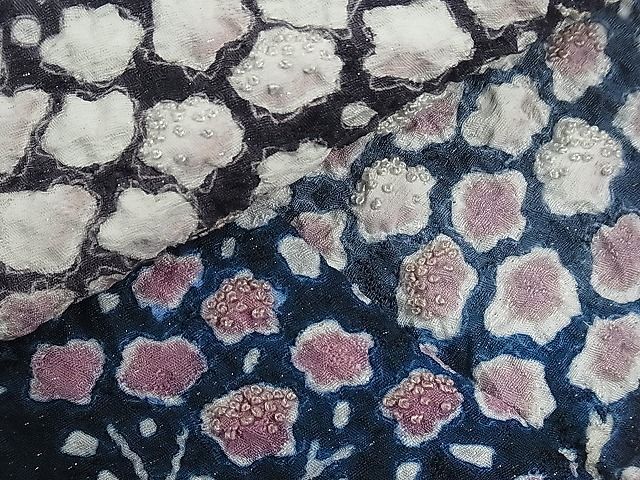 少し豊富な贈り物浴衣/水着かわいい~!」 付下げ 金糸刺繍 鳳凰花文 反端付き m-2s164 batpro