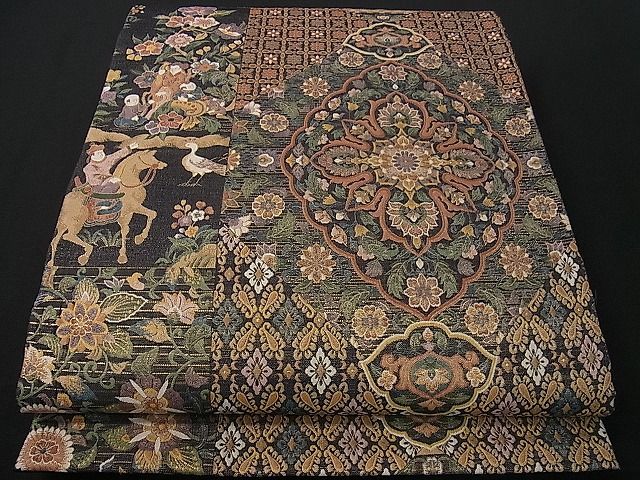 ヤフオク! -「壱千八百織」(帯) (女性和服、着物)の落札相場・落札価格